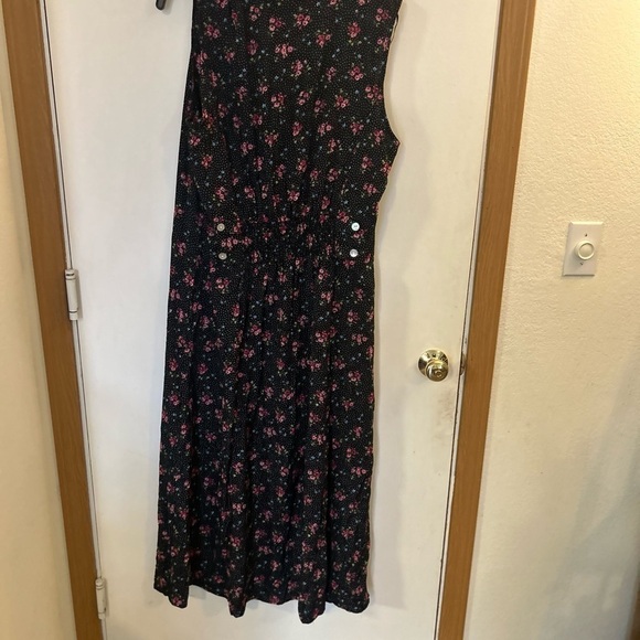 Vintage JBS LTD Prairie Cottage
Maxi Dress  mother of pearl button Floral - Picture 4 of 8